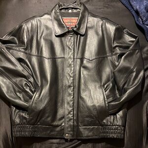 Men's Black Leather Jacket